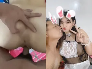 Người chồng đi làm xa, bà xã ở nhà mây mưa với trai